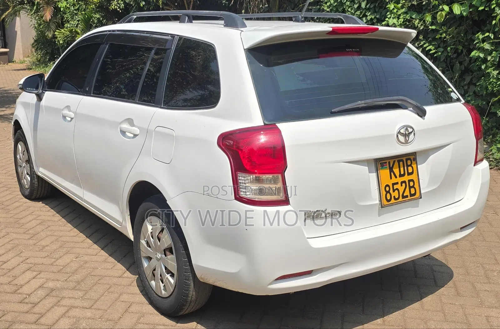 Toyota Corolla Fielder 2013 White