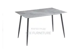 Dining Set; Four Seaters Elegant Style Dining Set