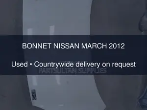 Bonnet Nissan March 2012