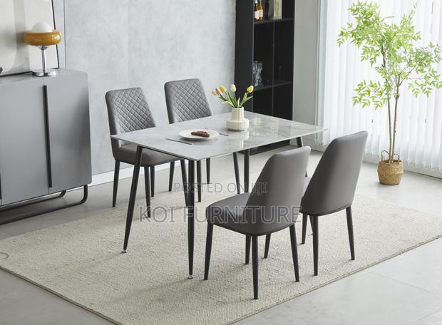 Dining Set; Four Seaters Elegant Style Dining Set - thumbnail 5