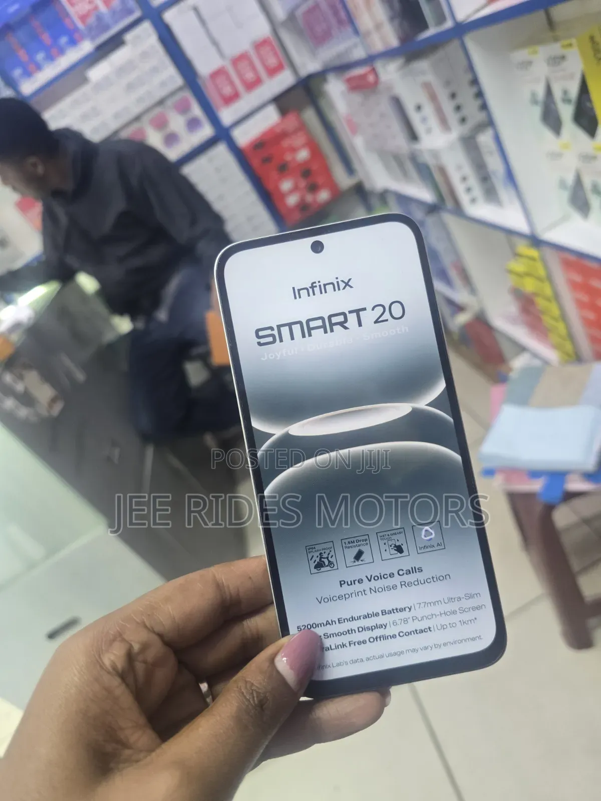 New Infinix Smart 20 64 GB Black