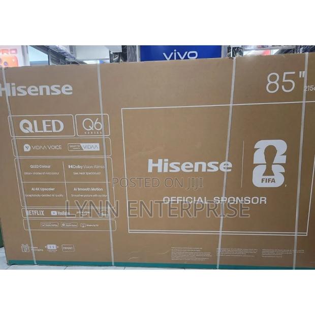 HISENSE TV 85Qled Q6 85 Inches