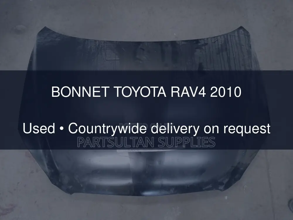 Bonnet Toyota Rav4 2010