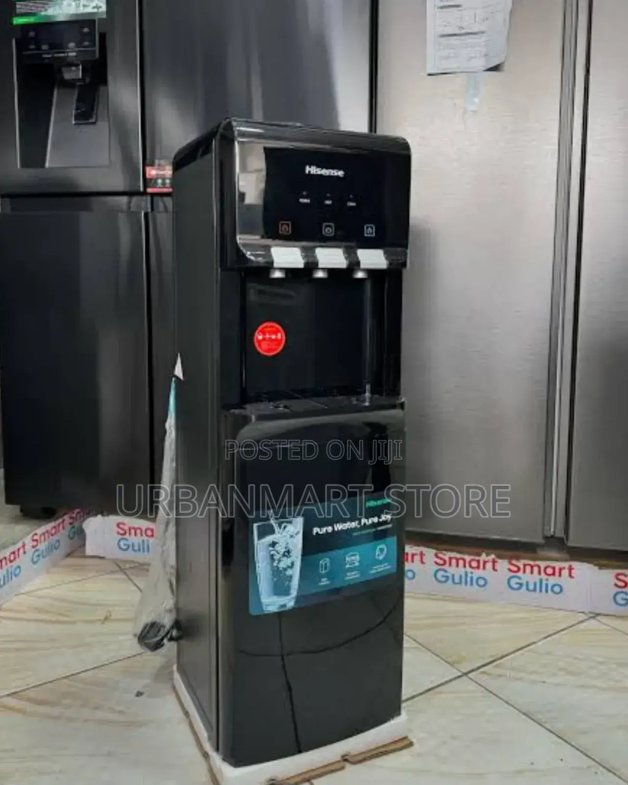 Hisense 3 Tap Water Dispenser With Compressor Cooling