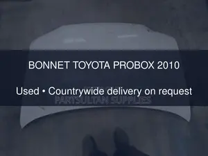 Bonnet Toyota Probox 2010