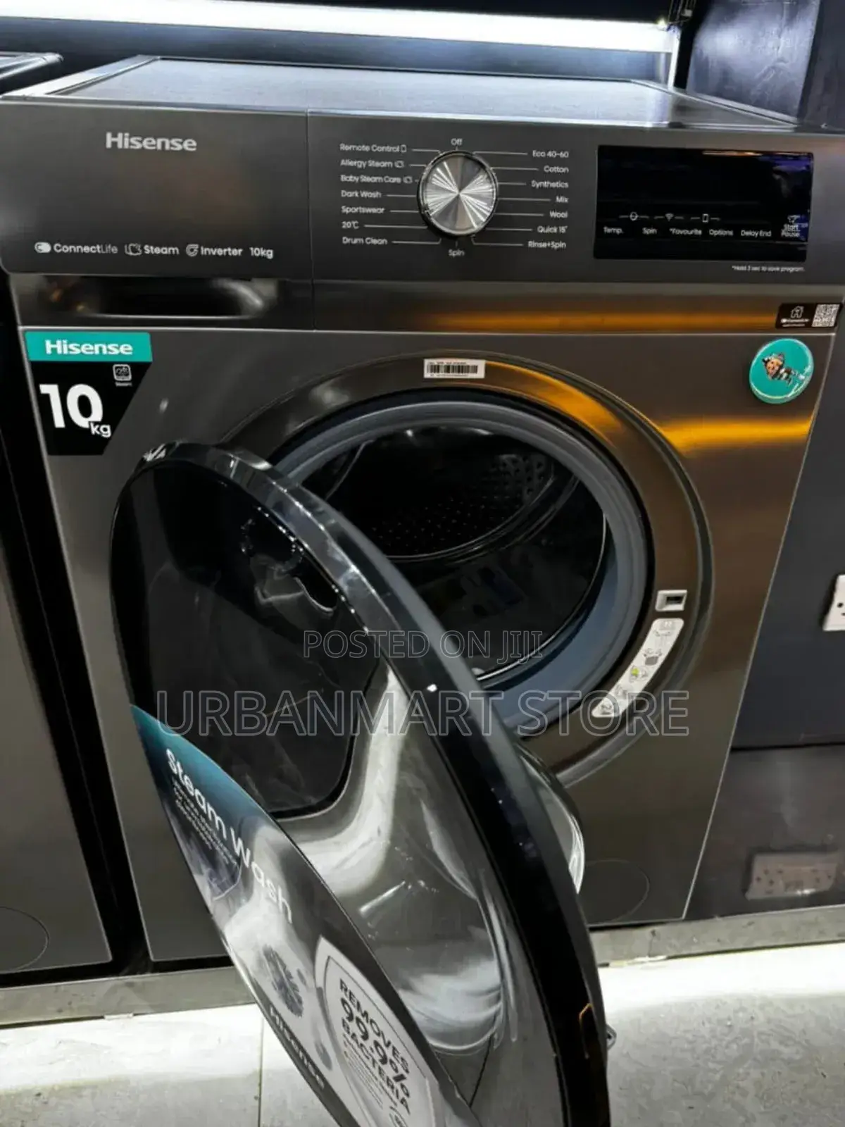 Hisense 10.5/6kg Front Load Wash Dry Washing Machine