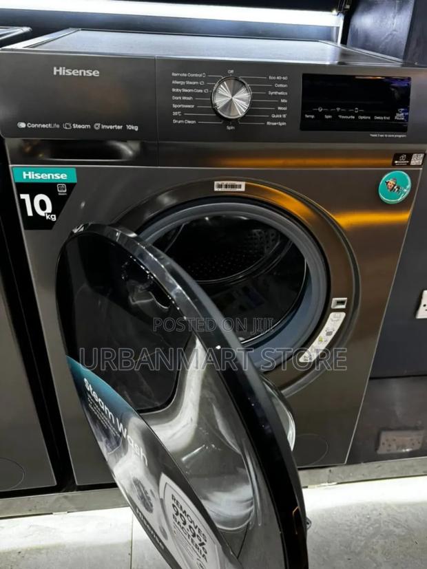 Hisense 10.5/6kg Front Load Wash Dry Washing Machine - thumbnail 2