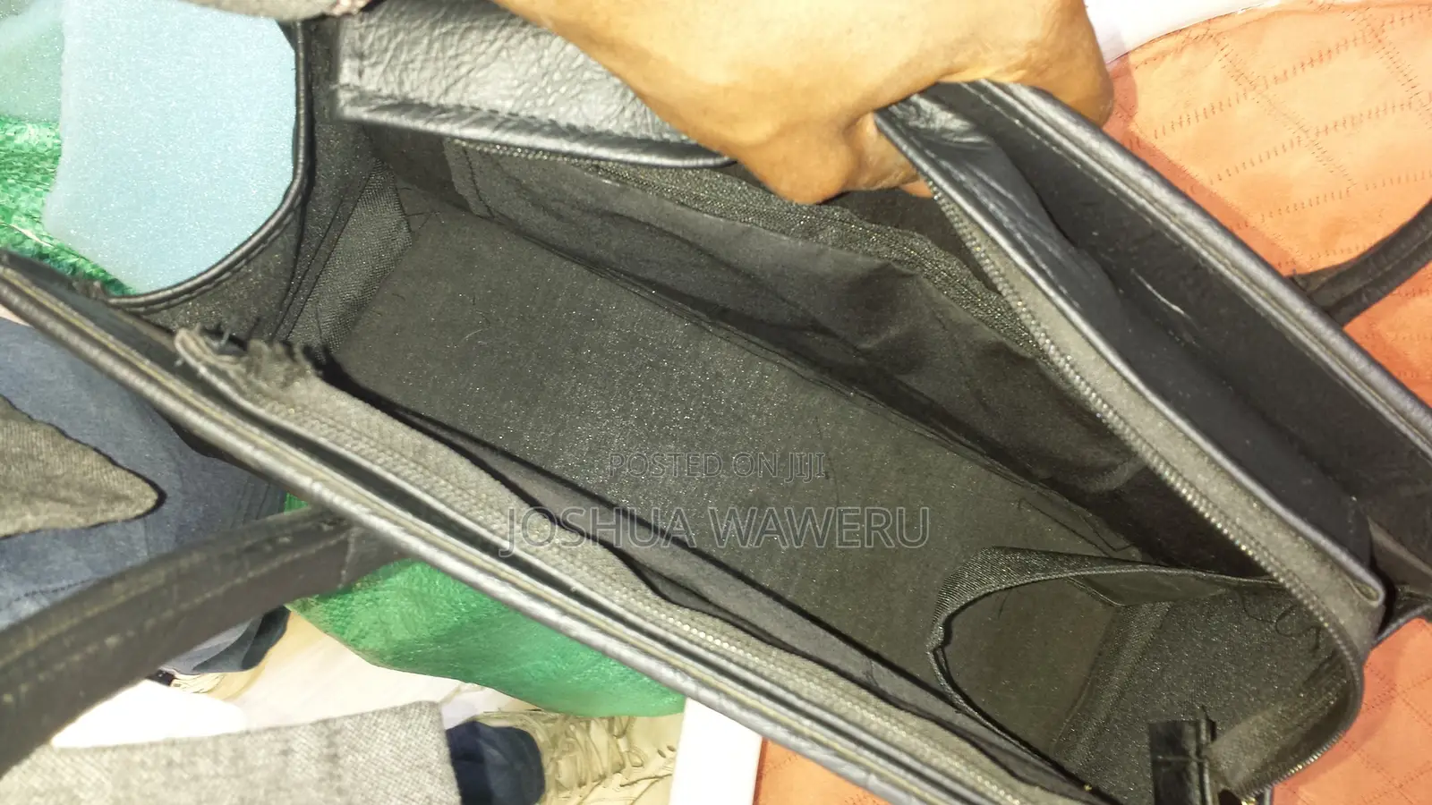 Jambo Africa Rexine Leather Tote Bg