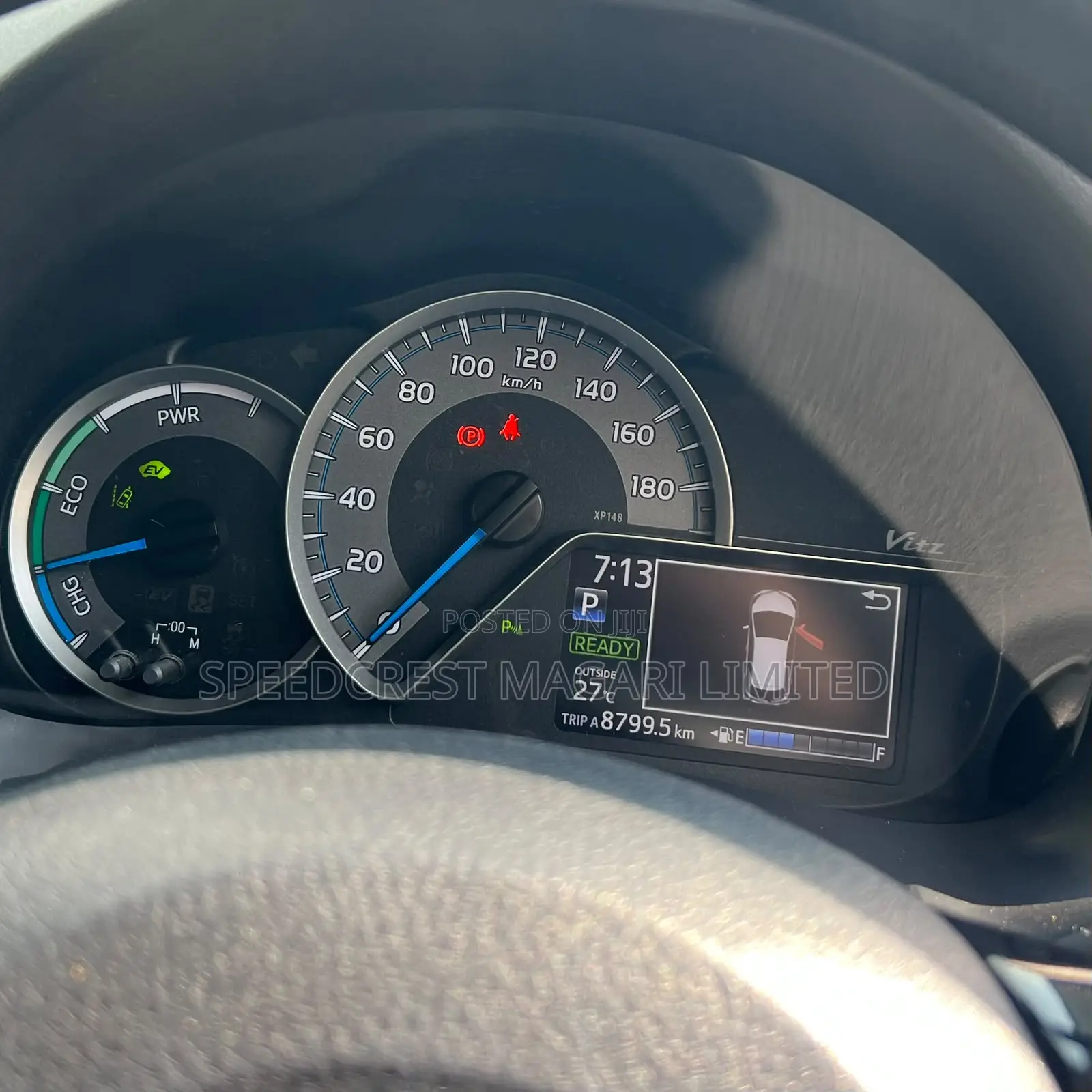 Toyota Vitz 1.5 FWD Hybrid 5dr 2019 Red