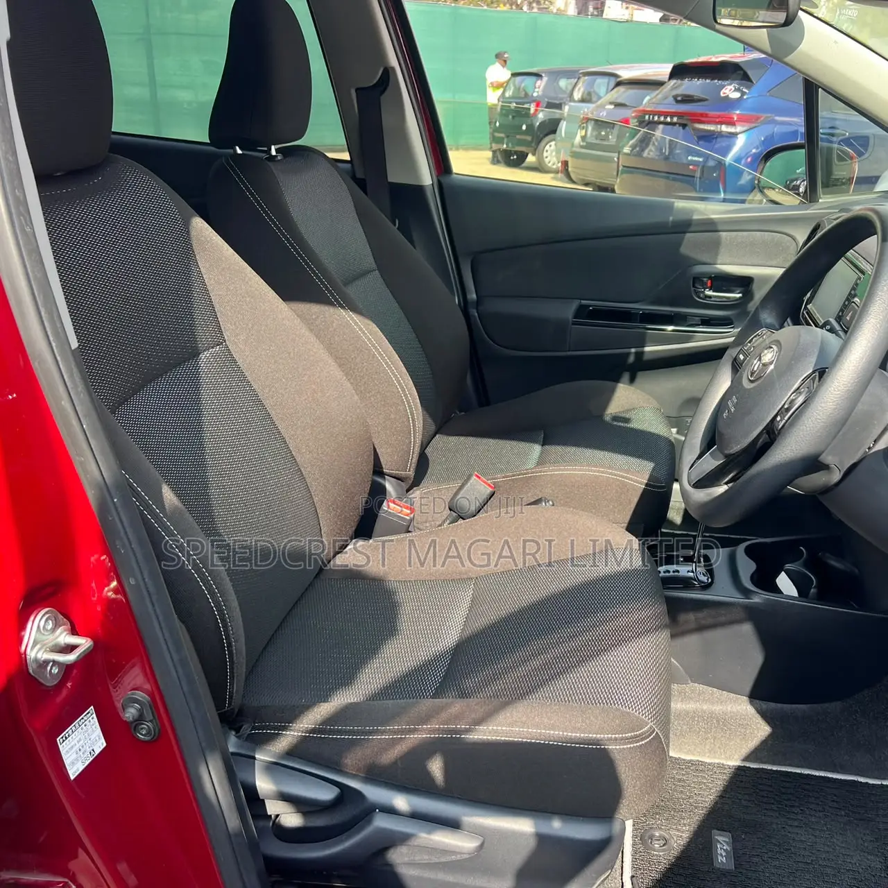 Toyota Vitz 1.5 FWD Hybrid 5dr 2019 Red