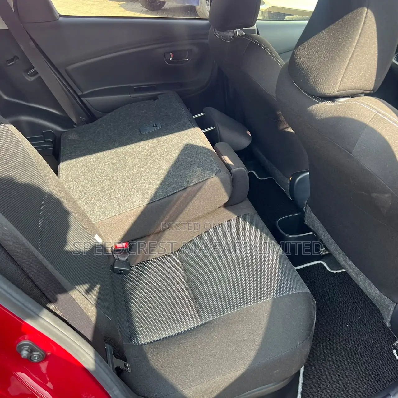 Toyota Vitz 1.5 FWD Hybrid 5dr 2019 Red