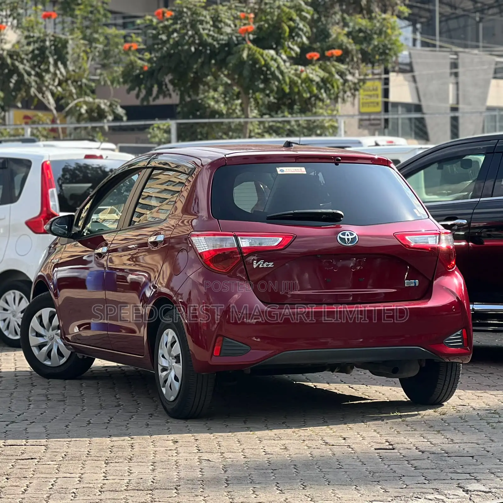 Toyota Vitz 1.5 FWD Hybrid 5dr 2019 Red