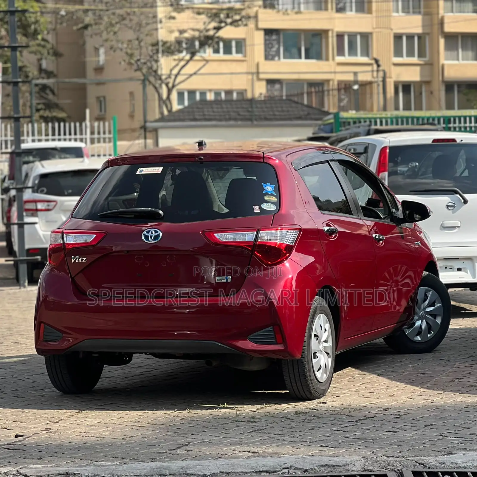 Toyota Vitz 1.5 FWD Hybrid 5dr 2019 Red