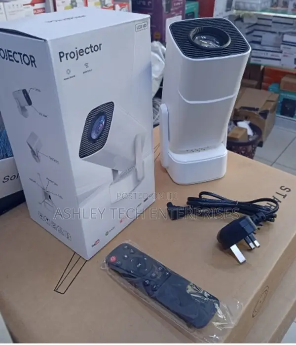New Smart F800 Android 13 Projector – Wireless Screen Mirroring