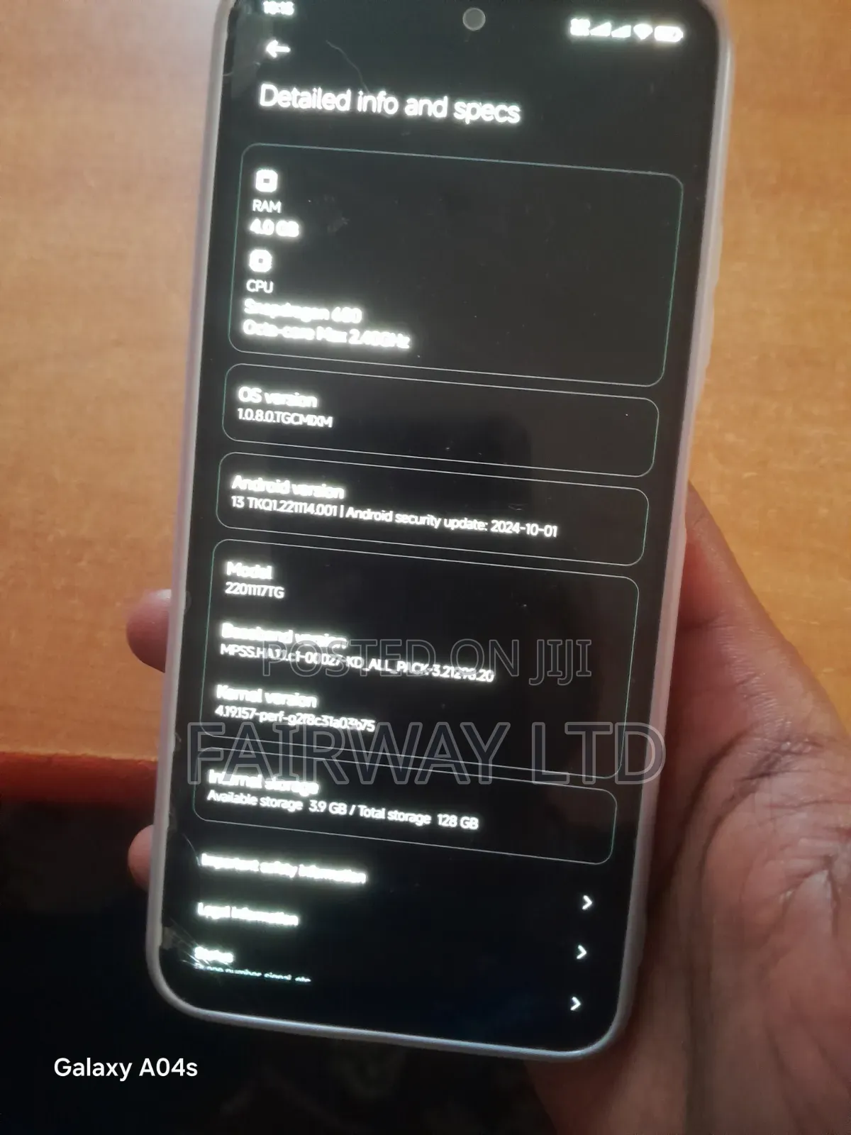 Xiaomi Redmi Note 11 128 GB Black