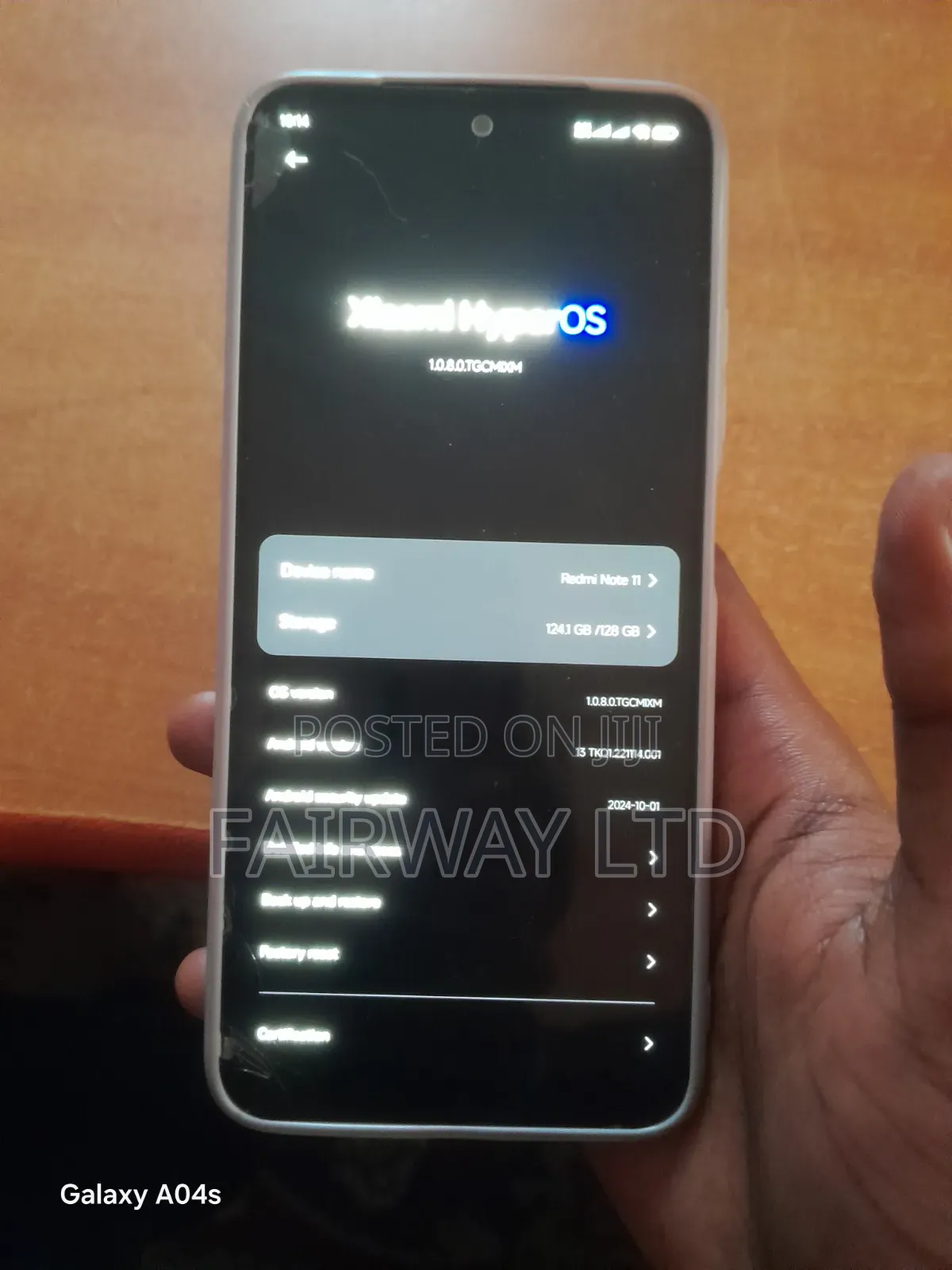 Xiaomi Redmi Note 11 128 GB Black