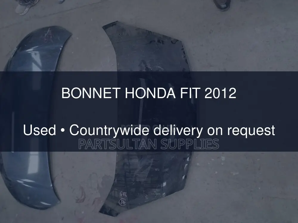 Bonnet Honda Fit 2012