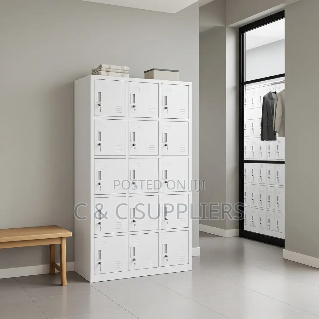 15-Door Home Office Storage Locker Cabinet