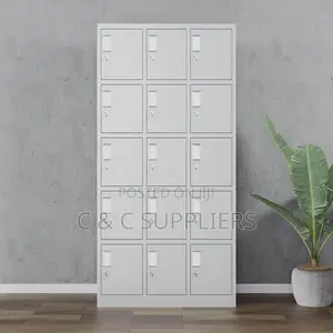 15-Door Home Office Storage Locker Cabinet