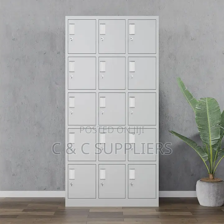 15-Door Home Office Storage Locker Cabinet