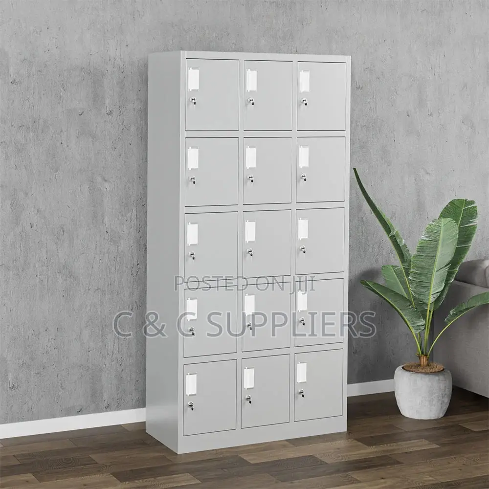 15-Door Home Office Storage Locker Cabinet
