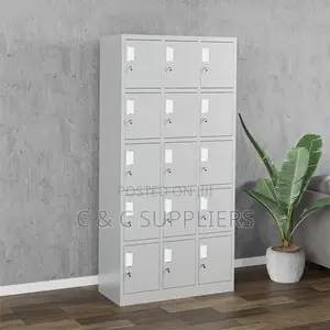 15-Door Home Office Storage Locker Cabinet