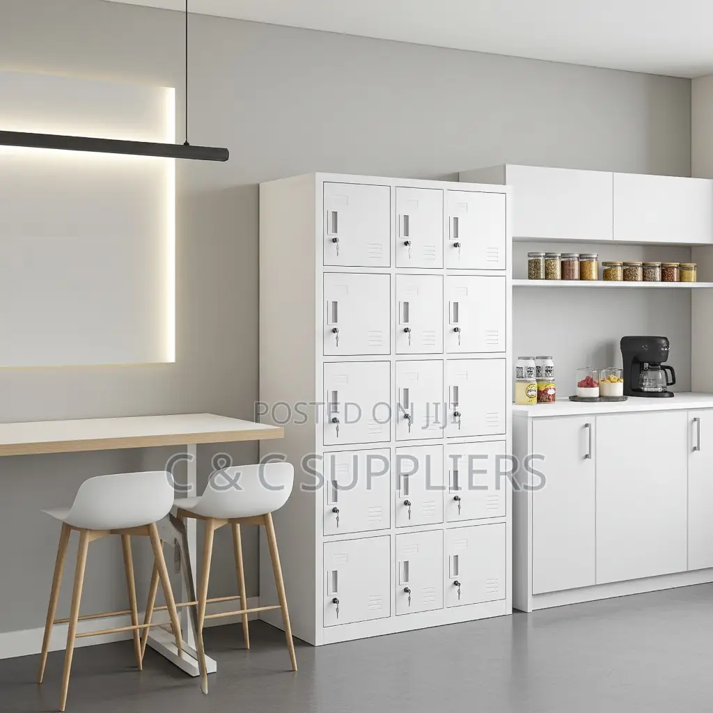 15-Door Home Office Storage Locker Cabinet