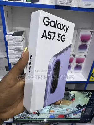 New Samsung Galaxy A57 128 GB Purple