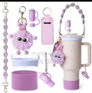 *5 in 1 Decorative Stanley Mug Accessories Now Available* Colour