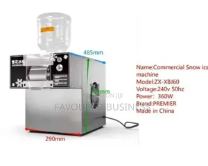 Heavy Duty Snow Ice Machine/ Commercial Snow Making Now Available