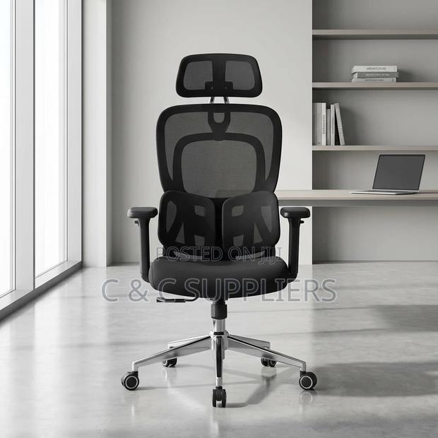 Modern Orthopedic Chair With Lumber Support - thumbnail 3