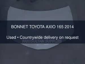 Bonnet Toyota Axio 165 2014