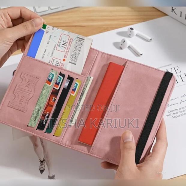 Passport Holder, Passport Cover With Suitcase Tag