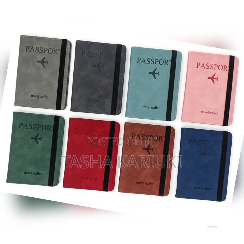 Passport Holder, Passport Cover With Suitcase Tag