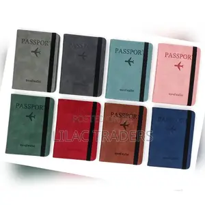 Passport Holder, Passport Cover With Suitcase Tag