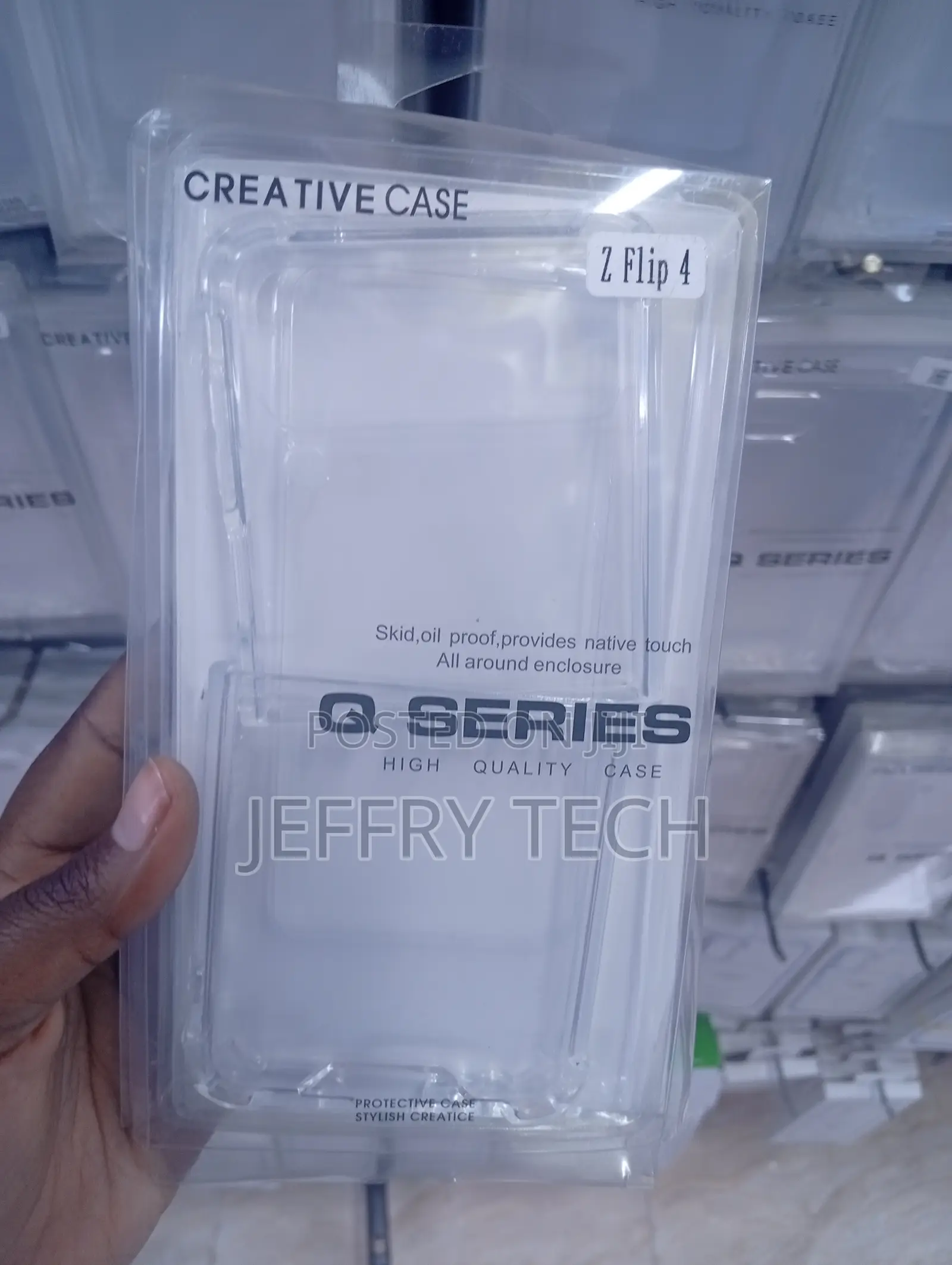 Samsung Galaxy Z Flip 4 Anti-Yellowing Hard Plastic Case