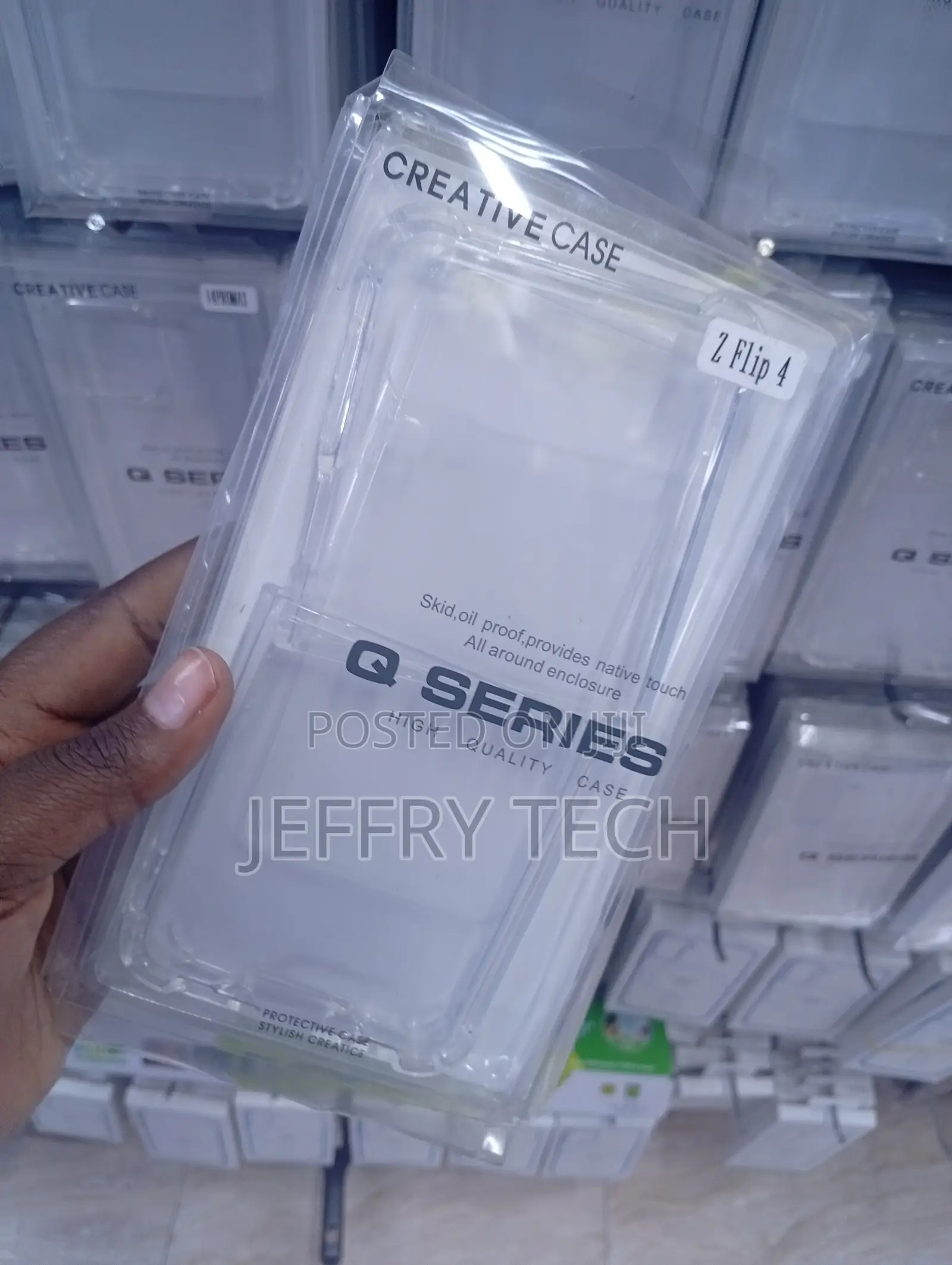 Samsung Galaxy Z Flip 4 Anti-Yellowing Hard Plastic Case