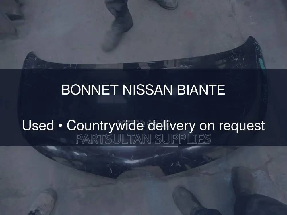 Bonnet Nissan Biante