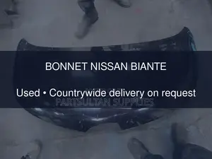 Bonnet Nissan Biante