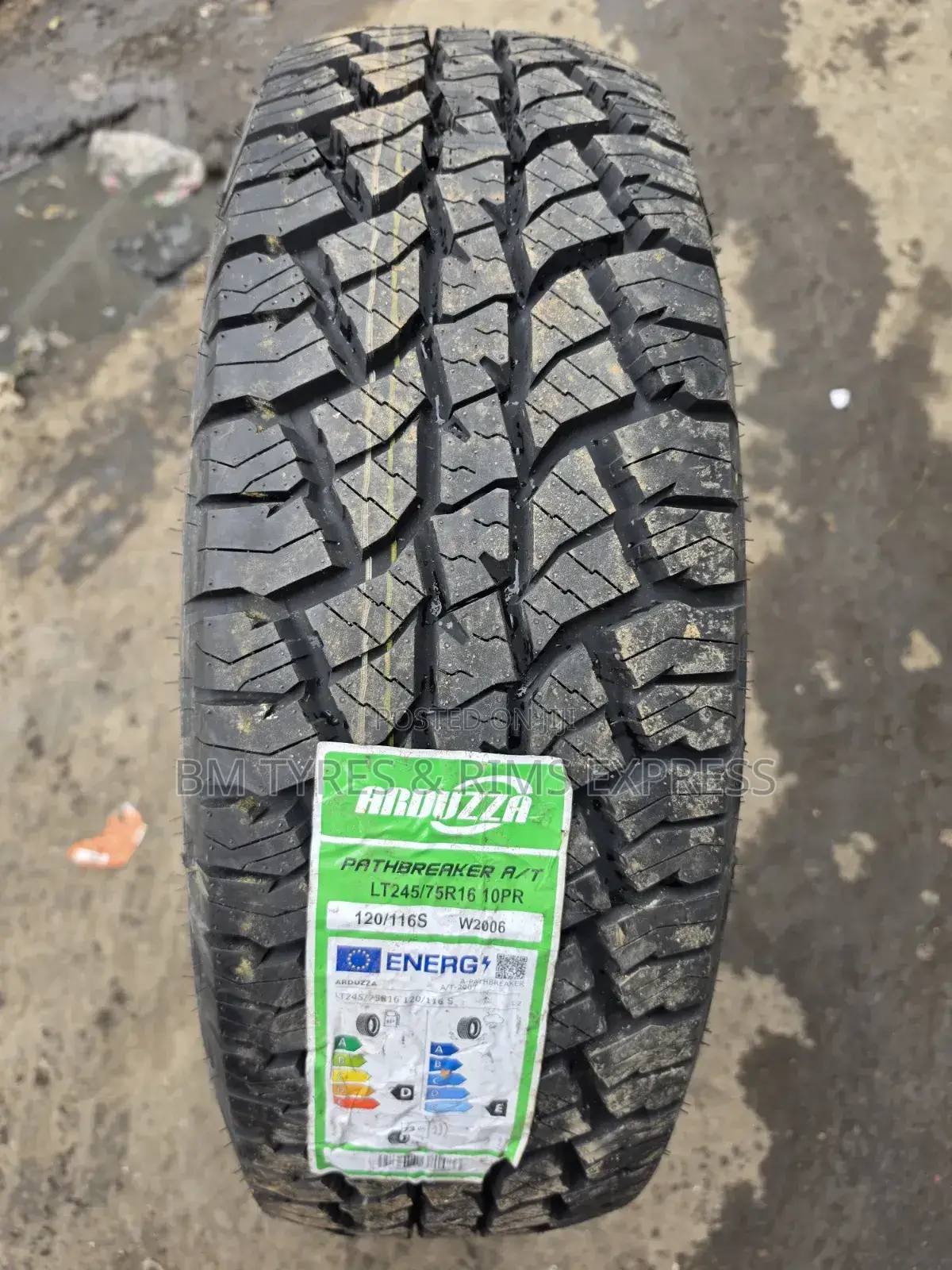 245 /75 R16 Arduzza Tires (All Terrain) Commercial