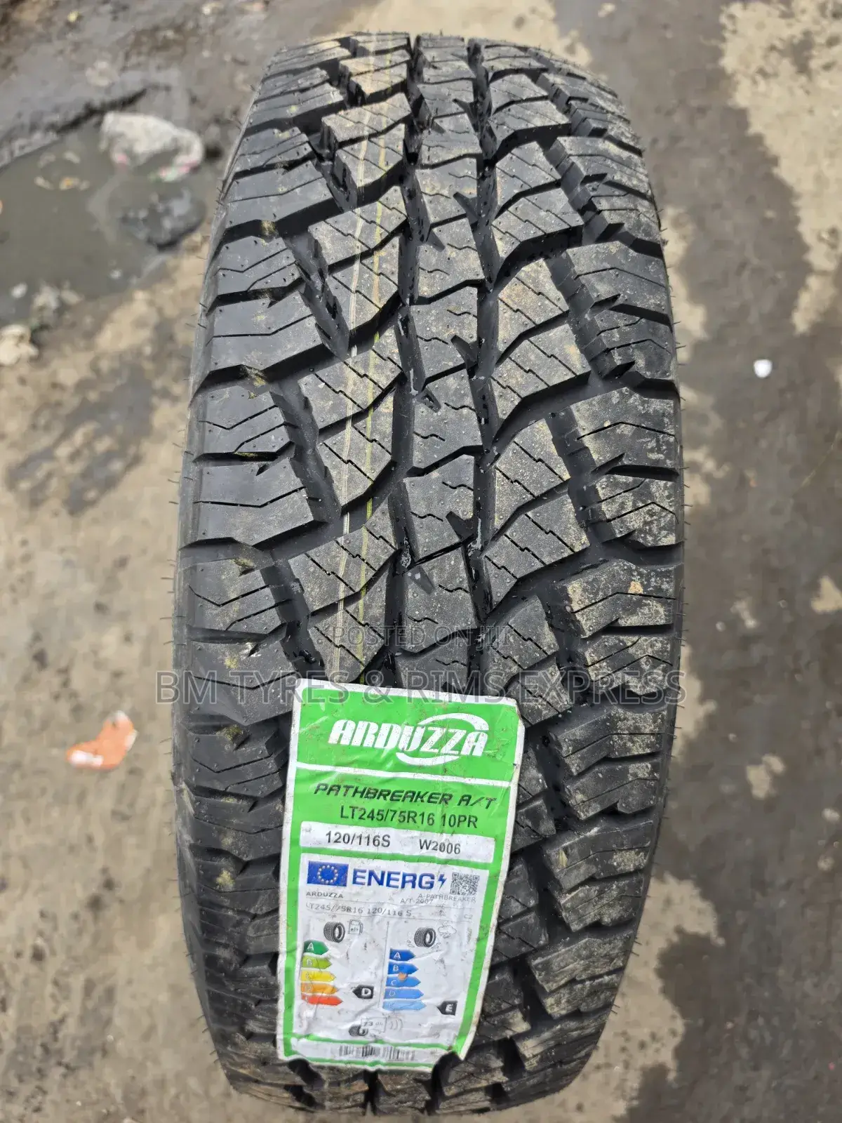 245 /75 R16 Arduzza Tires (All Terrain) Commercial