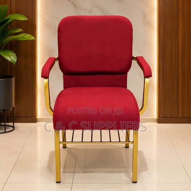 Wedding Chair With Padded Armrest - main view