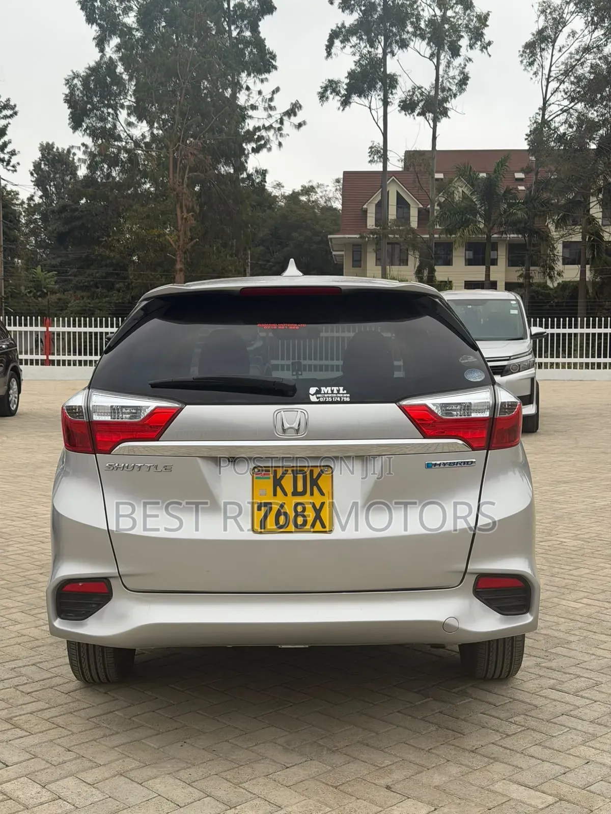 Honda Fit Shuttle 1.5 Hybrid 2WD 2016 Silver