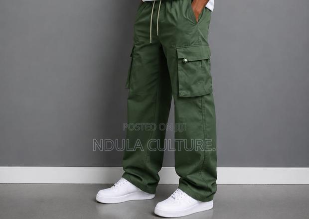 Unisex Cargo Pants - thumbnail 2