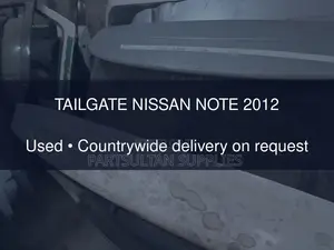 Tailgate Nissan Note 2012