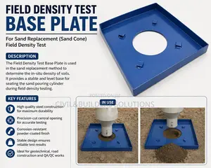 Field Density Test Base Plate