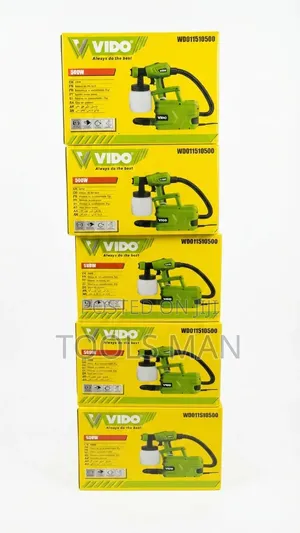 Vido 500W Electric HVLP Paint Sprayer Gun - WD.