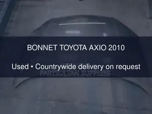 Bonnet Toyota Axio 2010