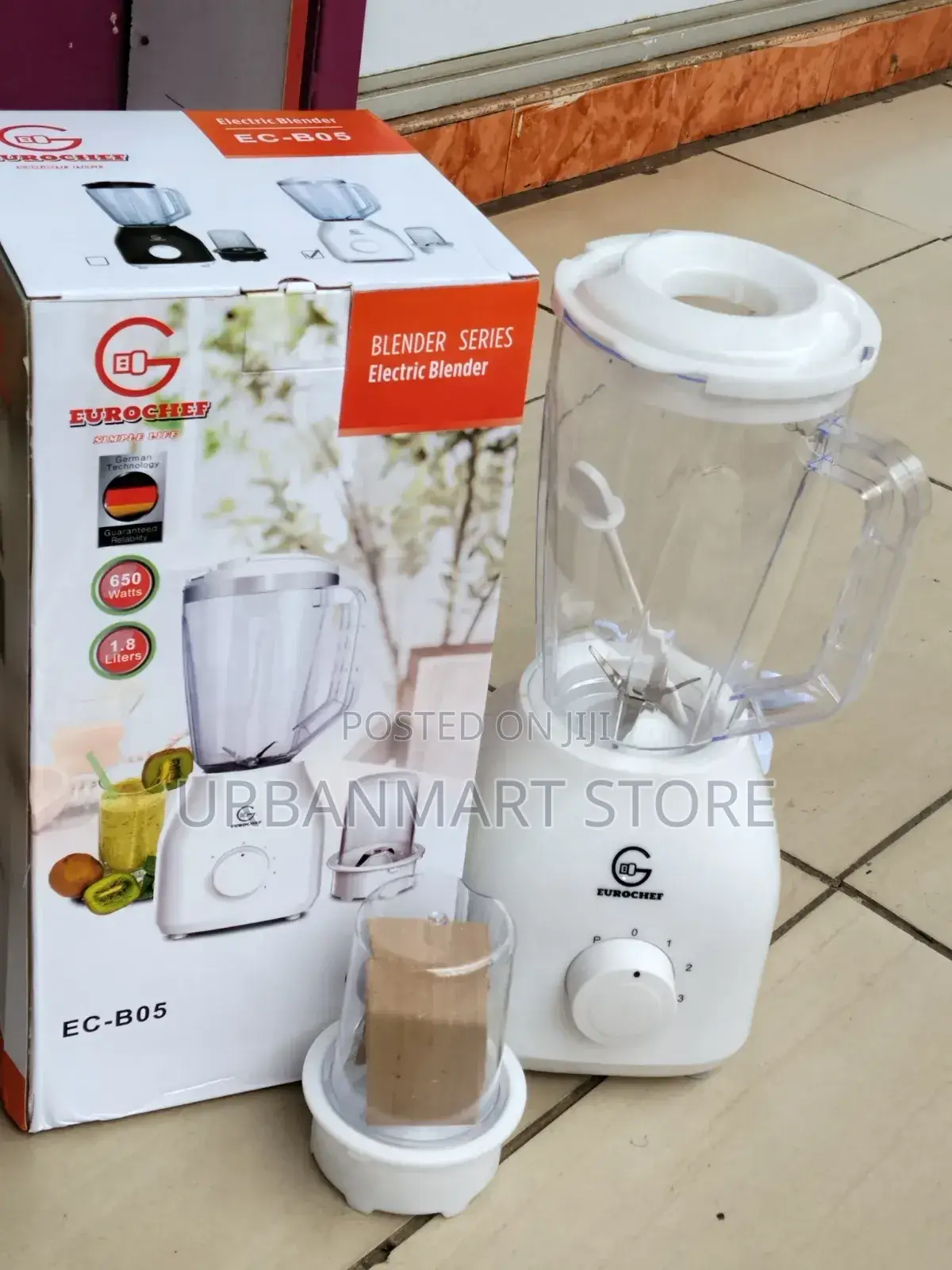 Eurochef Powerful Blender and Grinder 1.8 Litres