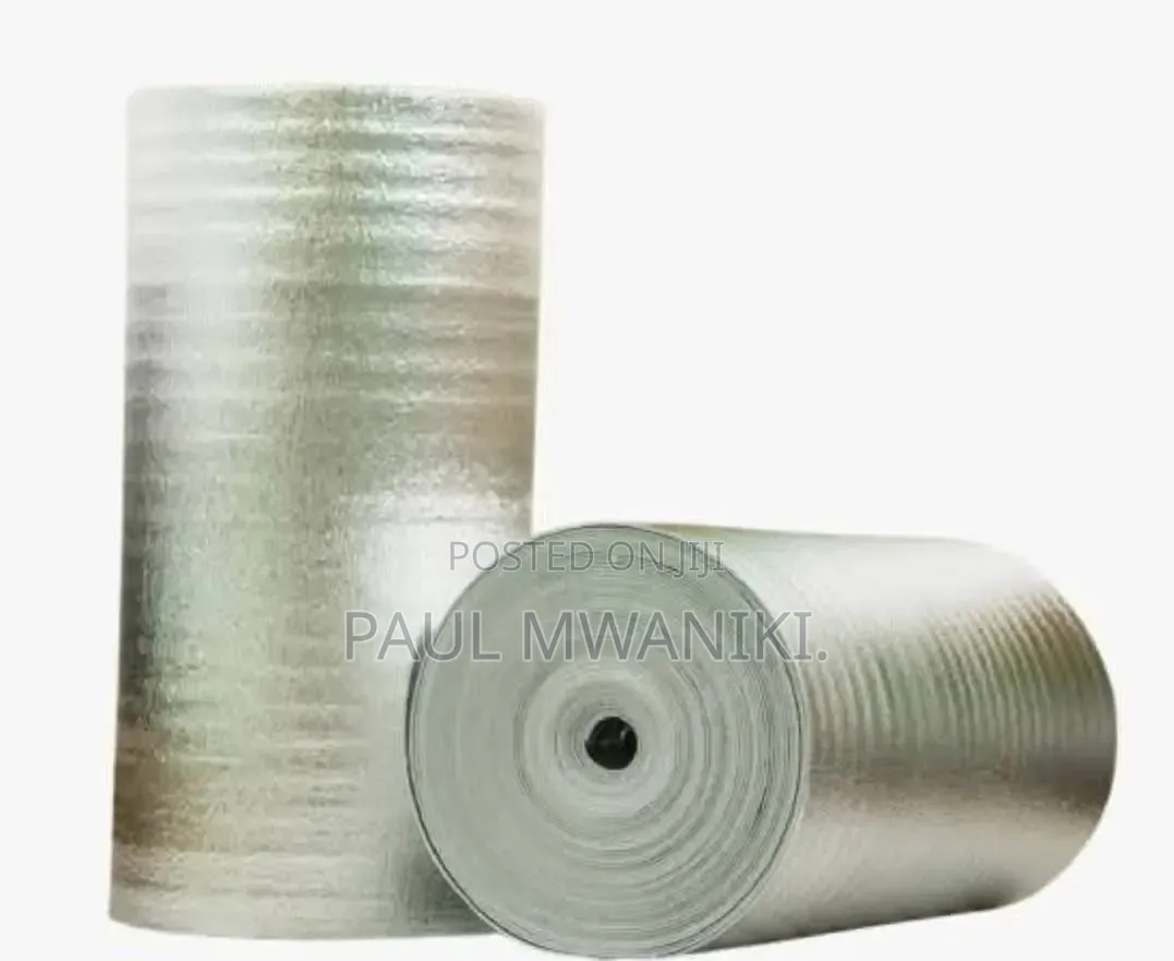 Aluminum Foil PE Foam Roof Floor Heat Insulation Roll 2mm